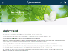 Tablet Screenshot of displaywinkel.be